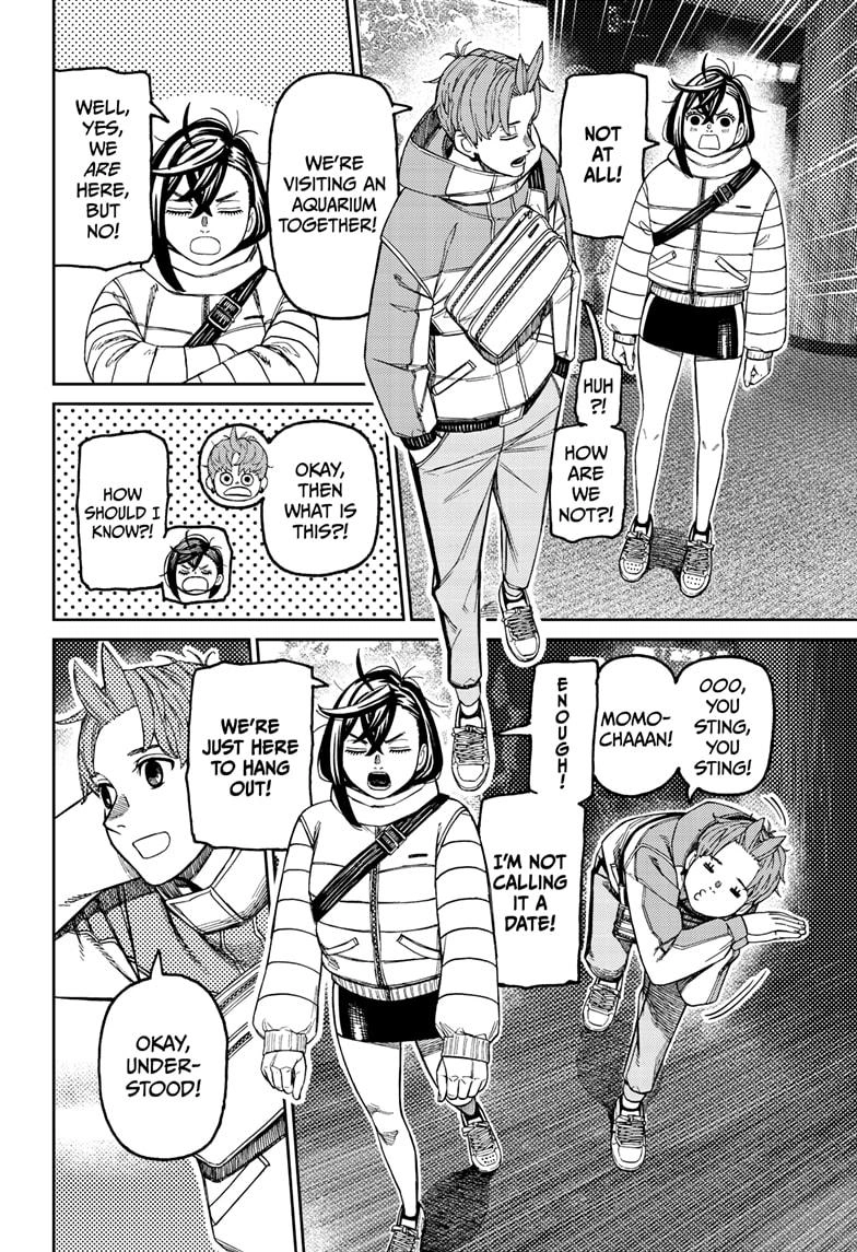 Dandadan Manga Chapter 230 page 14 - So is it love or not - which is it?