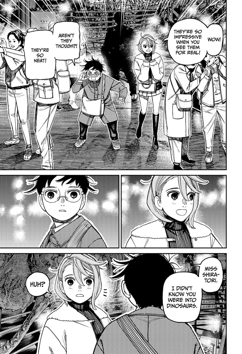 Dandadan Manga Chapter 230 page 3 - So is it love or not - which is it?