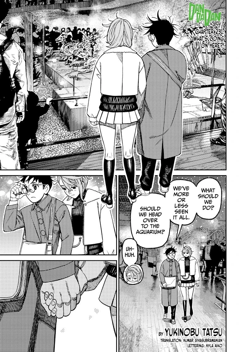 Dandadan Manga Chapter 231 page 1 - What's going on here?!