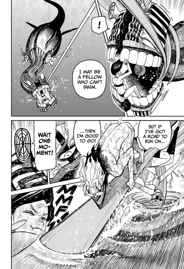 Dandadan Manga Chapter 24 page 22 - Merge! Serpo Dover Demon Nessie!