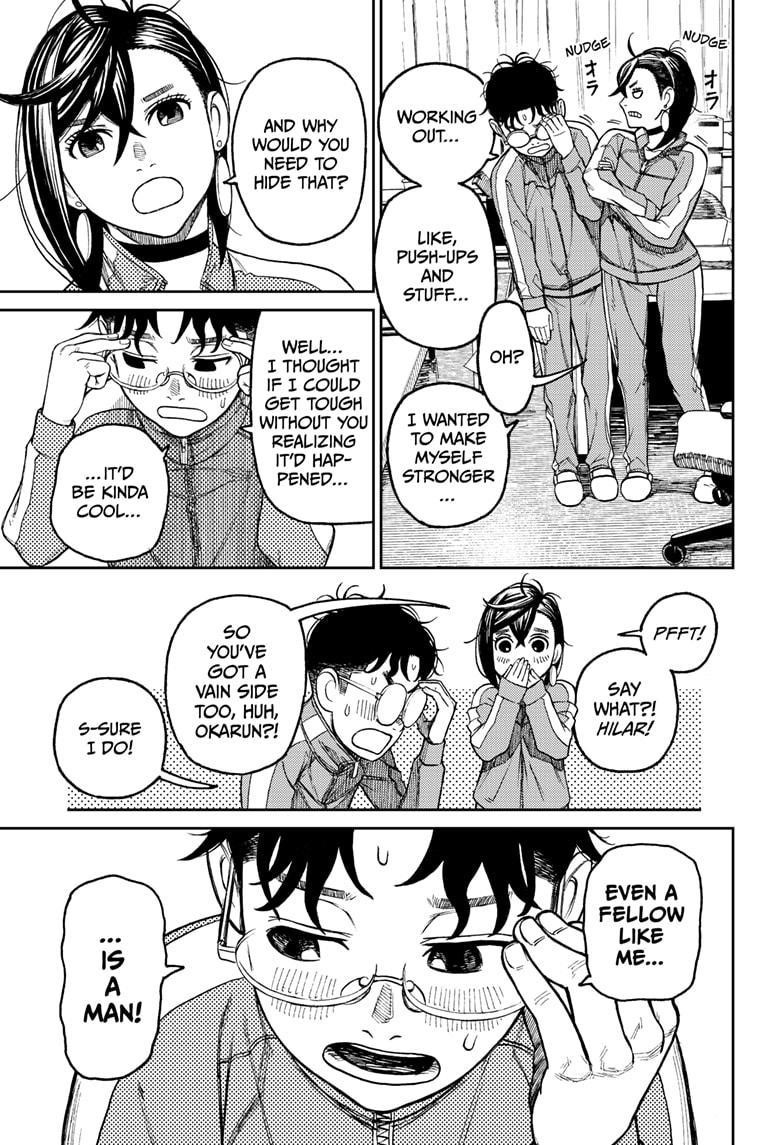 Dandadan Manga Chapter 25 page 16 - It Makes Your Heart Race, Don't It?!