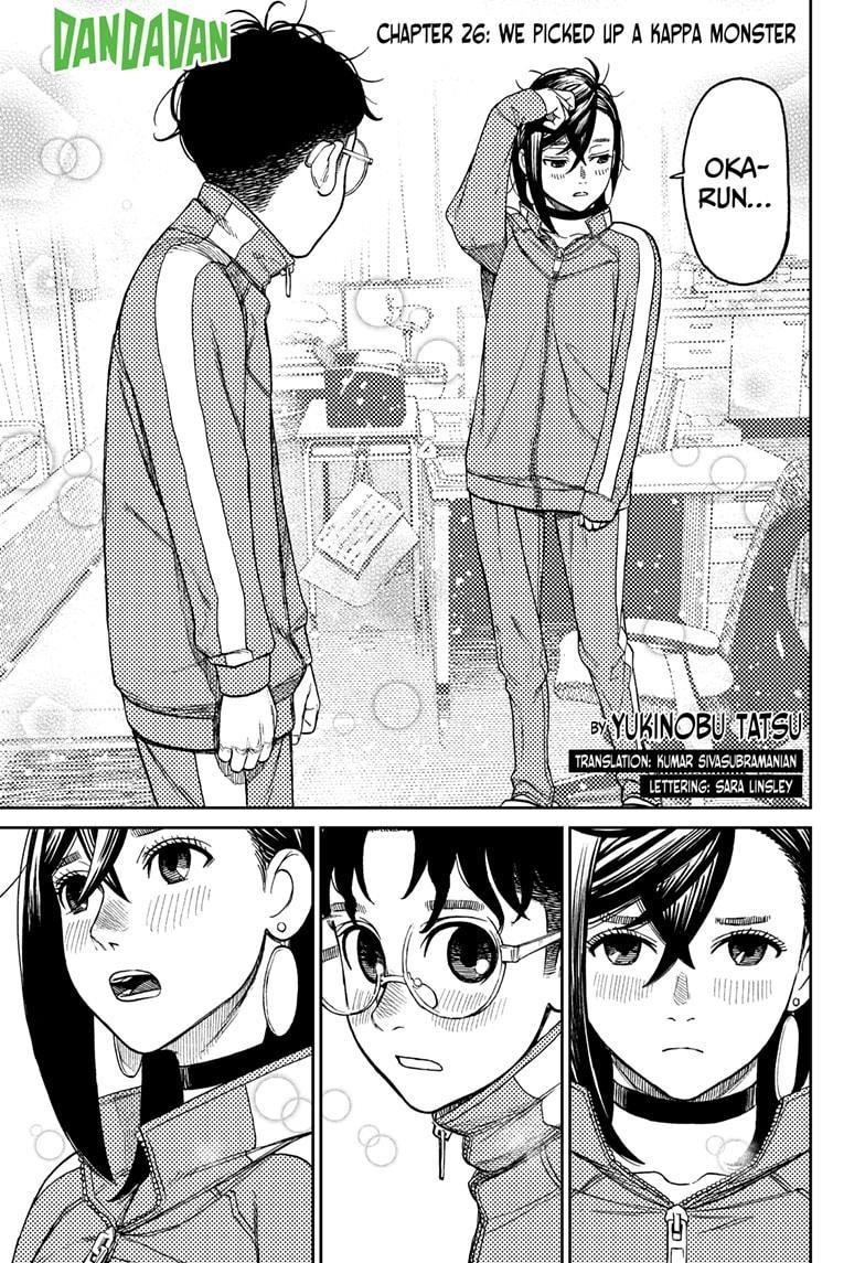 Dandadan Manga Chapter 26 page 1 - We Picked Up A Kappa Monster