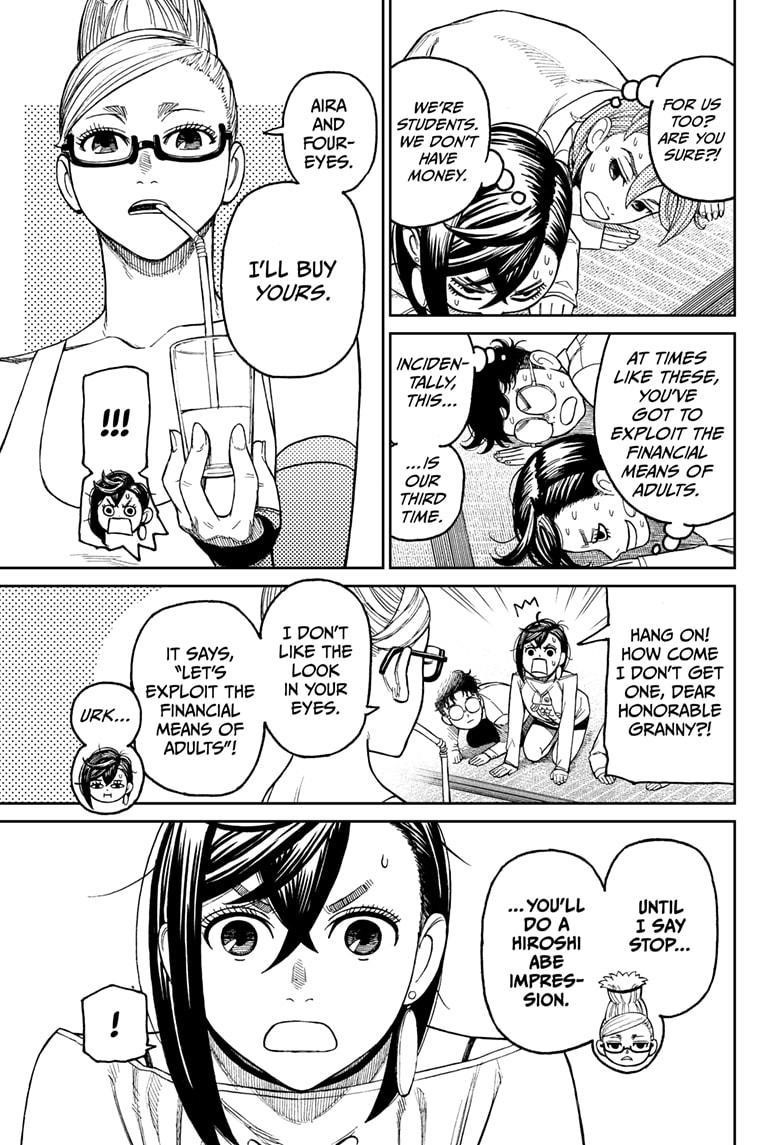 Dandadan Manga Chapter 27 page 18 - Have You Ever Seen A Cattle Mutiliation?