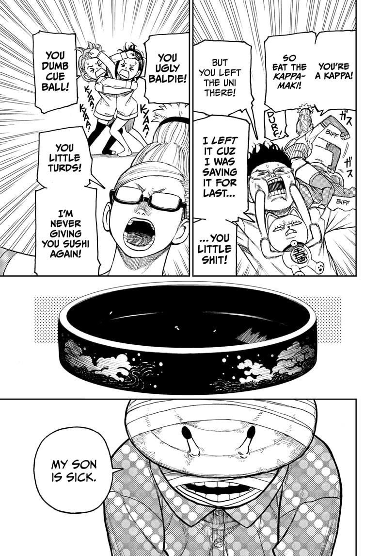 Dandadan Manga Chapter 27 page 3 - Have You Ever Seen A Cattle Mutiliation?