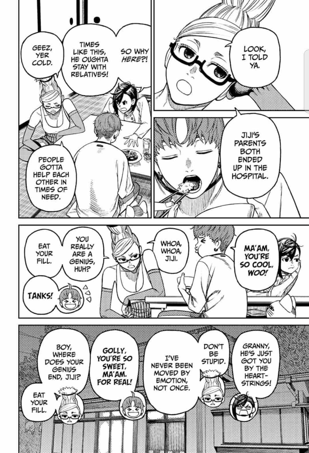 Dandadan Manga Chapter 28 page 10 - That's A Premonition About The Turmoils of Love!