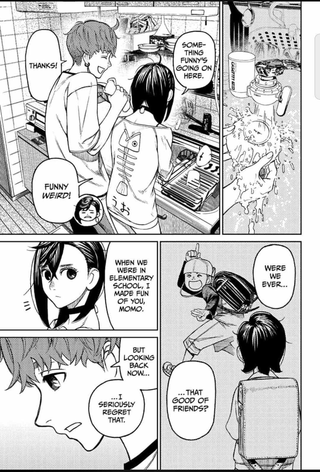 Dandadan Manga Chapter 28 page 11 - That's A Premonition About The Turmoils of Love!