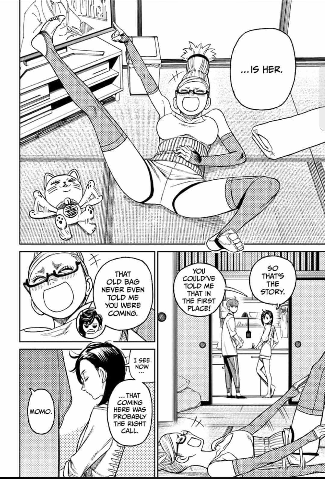 Dandadan Manga Chapter 28 page 16 - That's A Premonition About The Turmoils of Love!