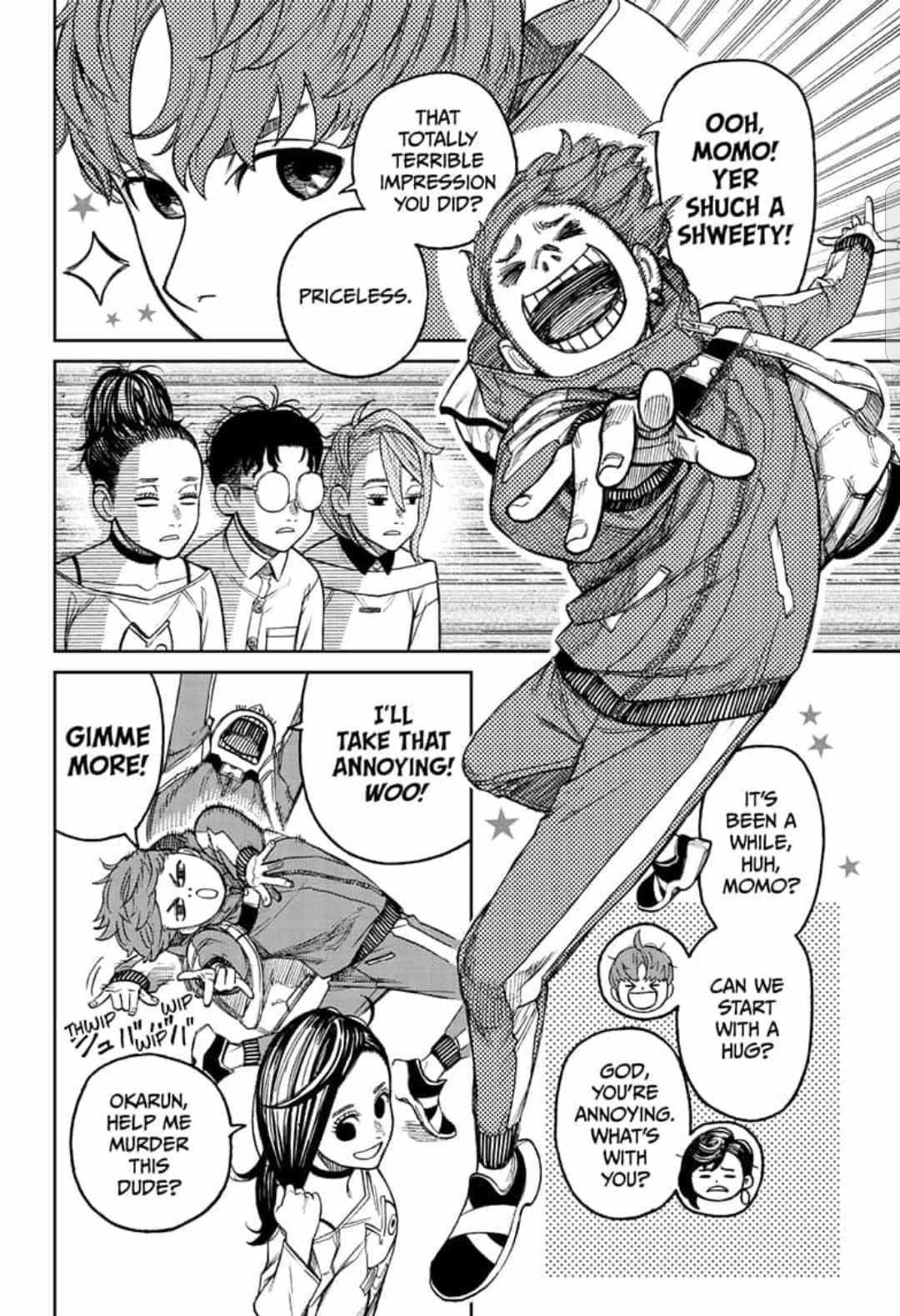 Dandadan Manga Chapter 28 page 2 - That's A Premonition About The Turmoils of Love!