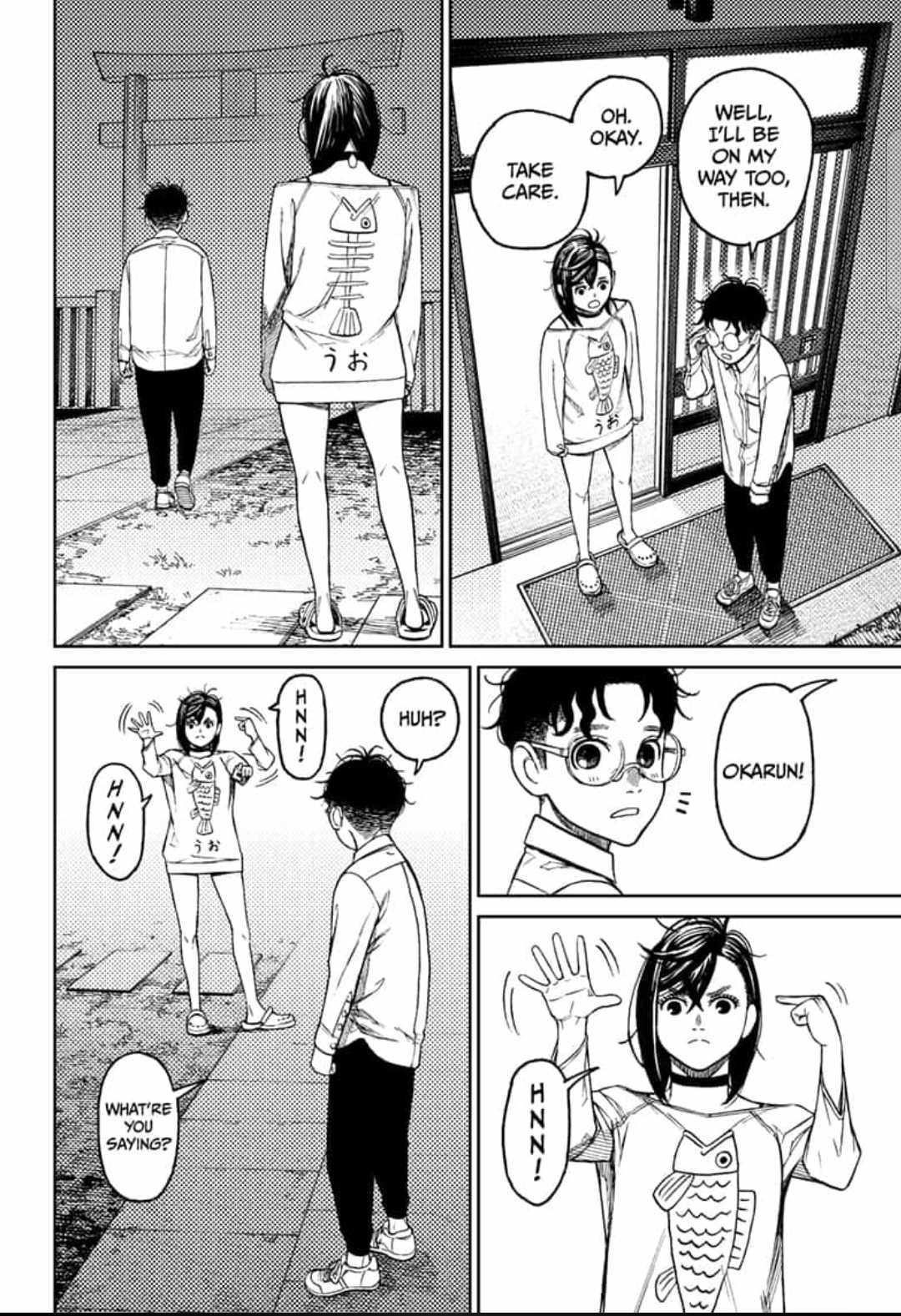 Dandadan Manga Chapter 28 page 6 - That's A Premonition About The Turmoils of Love!