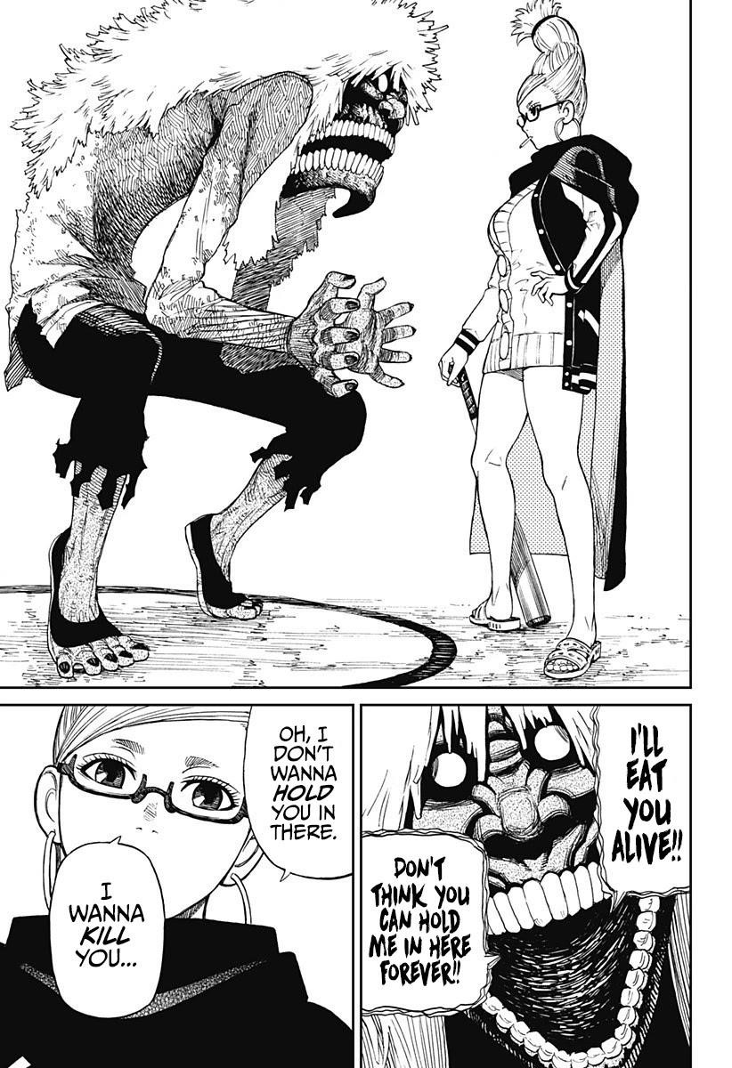 Dandadan Manga Chapter 3 page 14 - It's a Granny vs. Granny Clash!