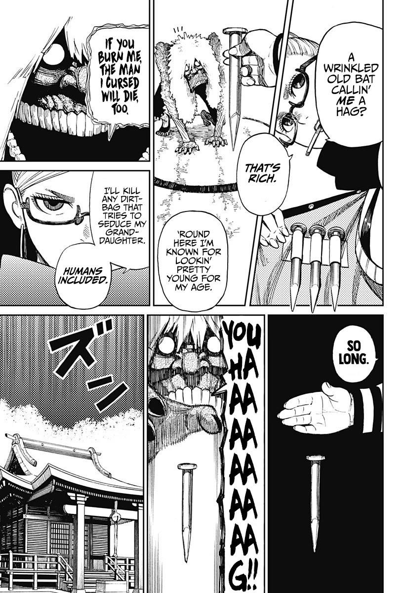 Dandadan Manga Chapter 3 page 16 - It's a Granny vs. Granny Clash!