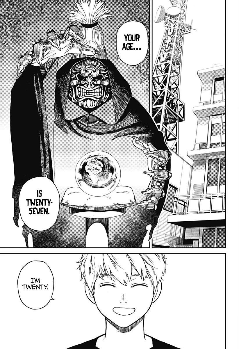 Dandadan Manga Chapter 3 page 2 - It's a Granny vs. Granny Clash!