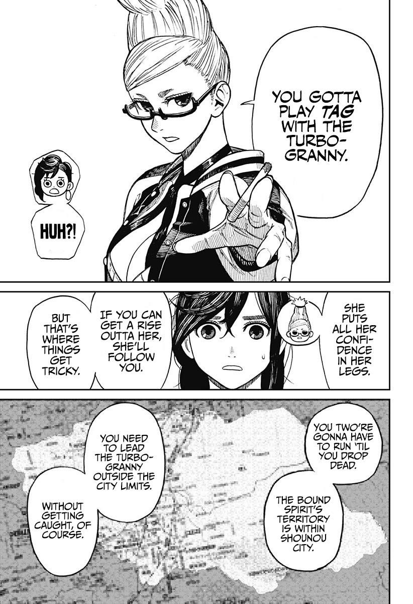 Dandadan Manga Chapter 3 page 32 - It's a Granny vs. Granny Clash!