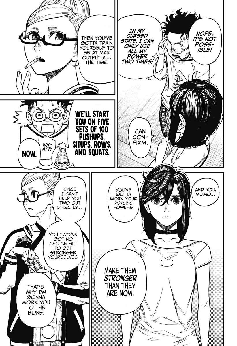 Dandadan Manga Chapter 3 page 36 - It's a Granny vs. Granny Clash!