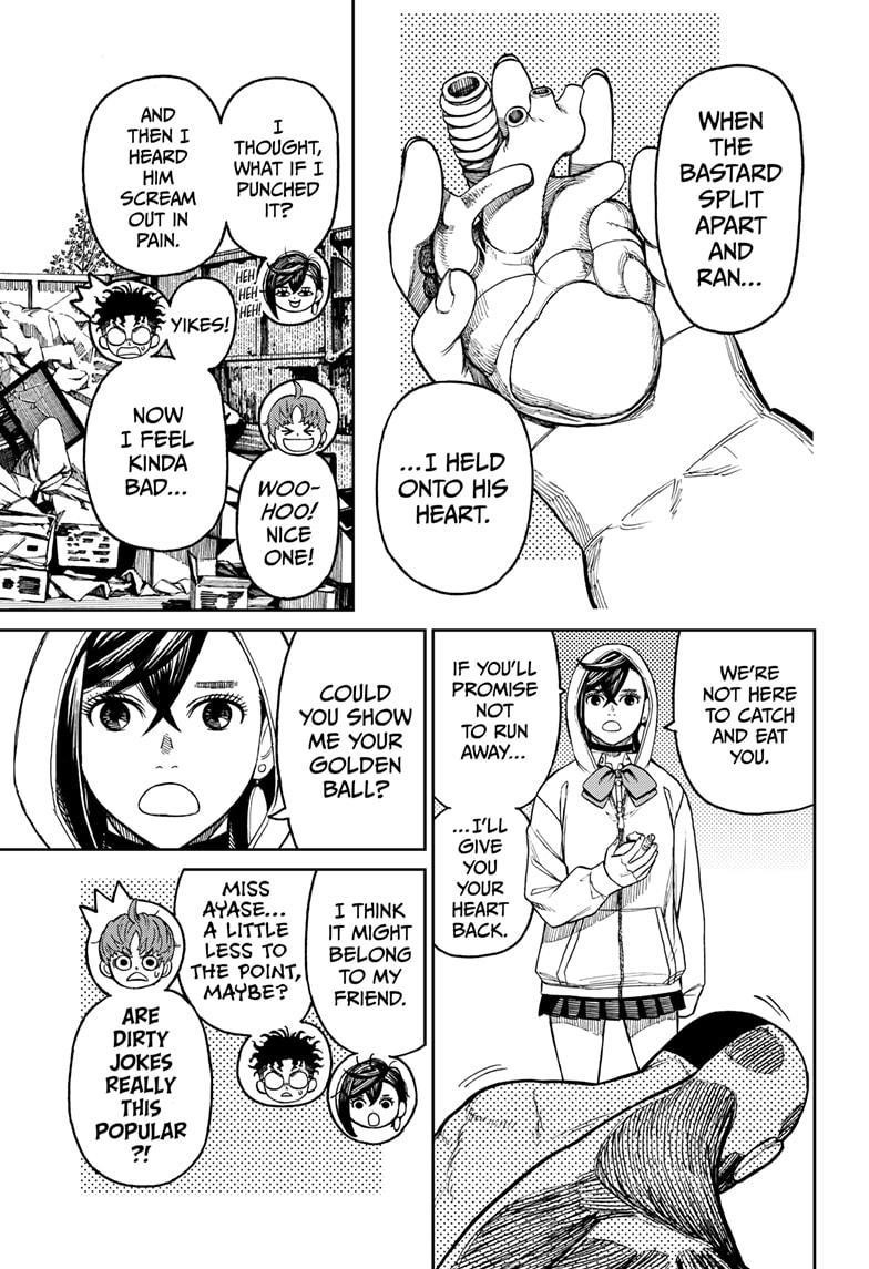 Dandadan Manga Chapter 30 page 13 - Don't Give Up!