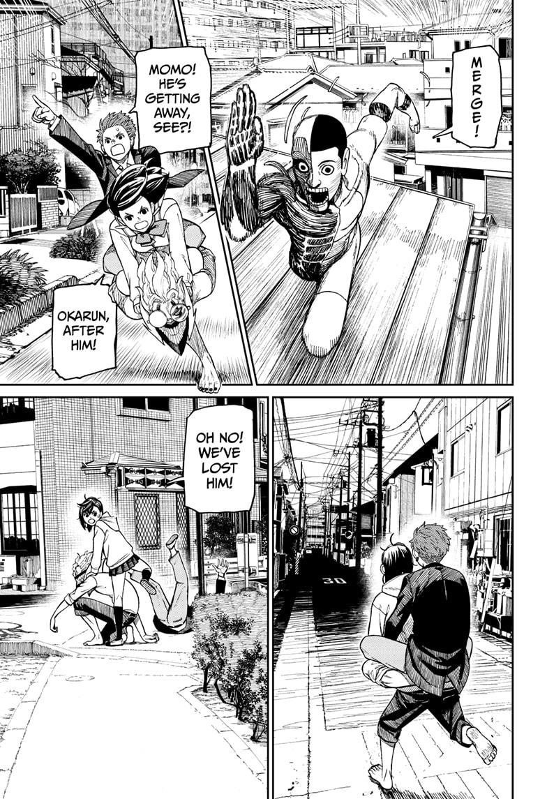 Dandadan Manga Chapter 30 page 9 - Don't Give Up!