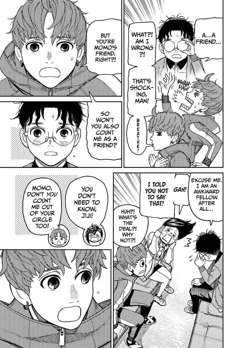 Dandadan Manga Chapter 32 page 11 - Let's Go to the Cursed House