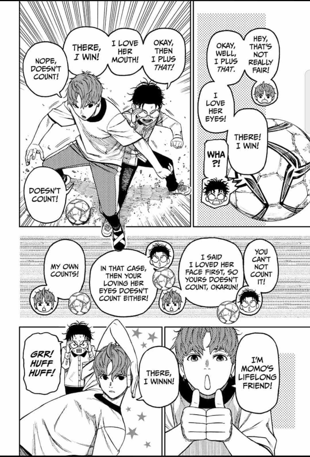 Dandadan Manga Chapter 33 page 12 - Better Decide Which One's Into Her