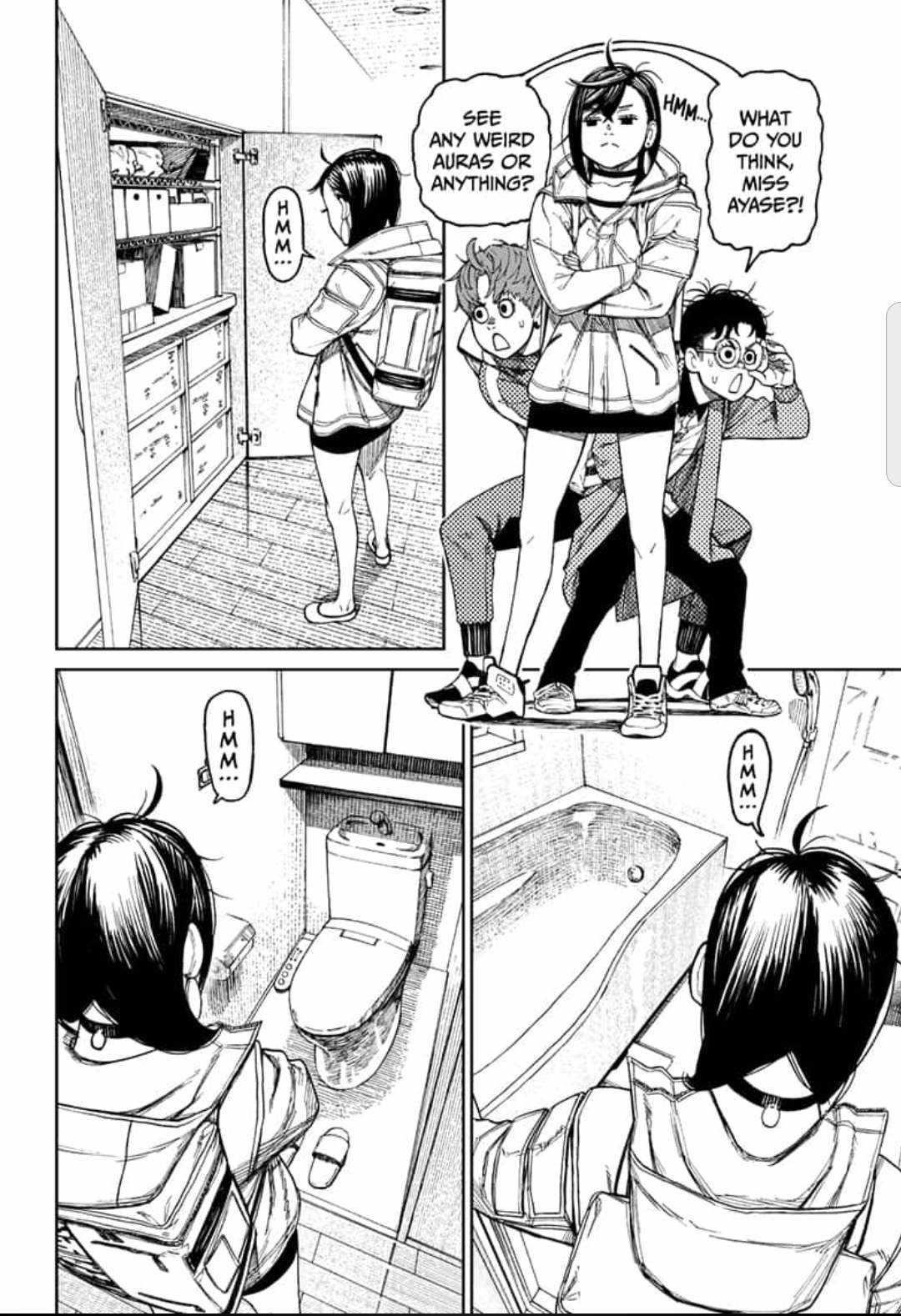 Dandadan Manga Chapter 33 page 2 - Better Decide Which One's Into Her