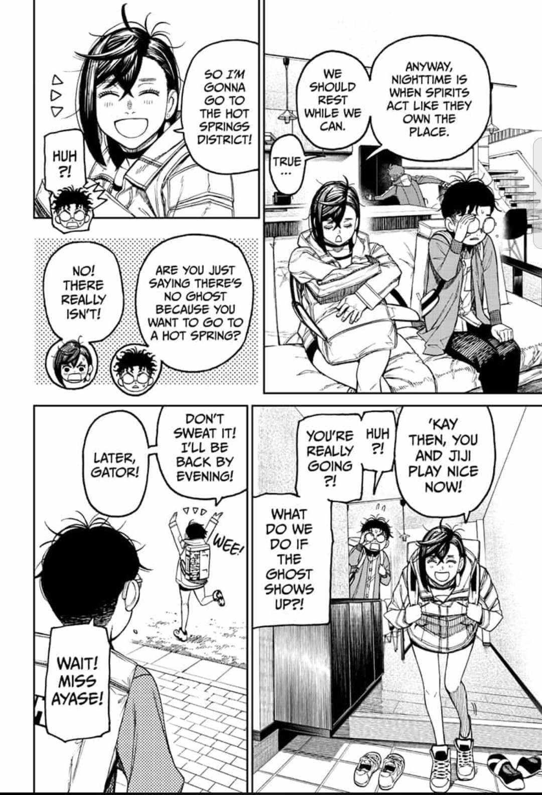 Dandadan Manga Chapter 33 page 6 - Better Decide Which One's Into Her