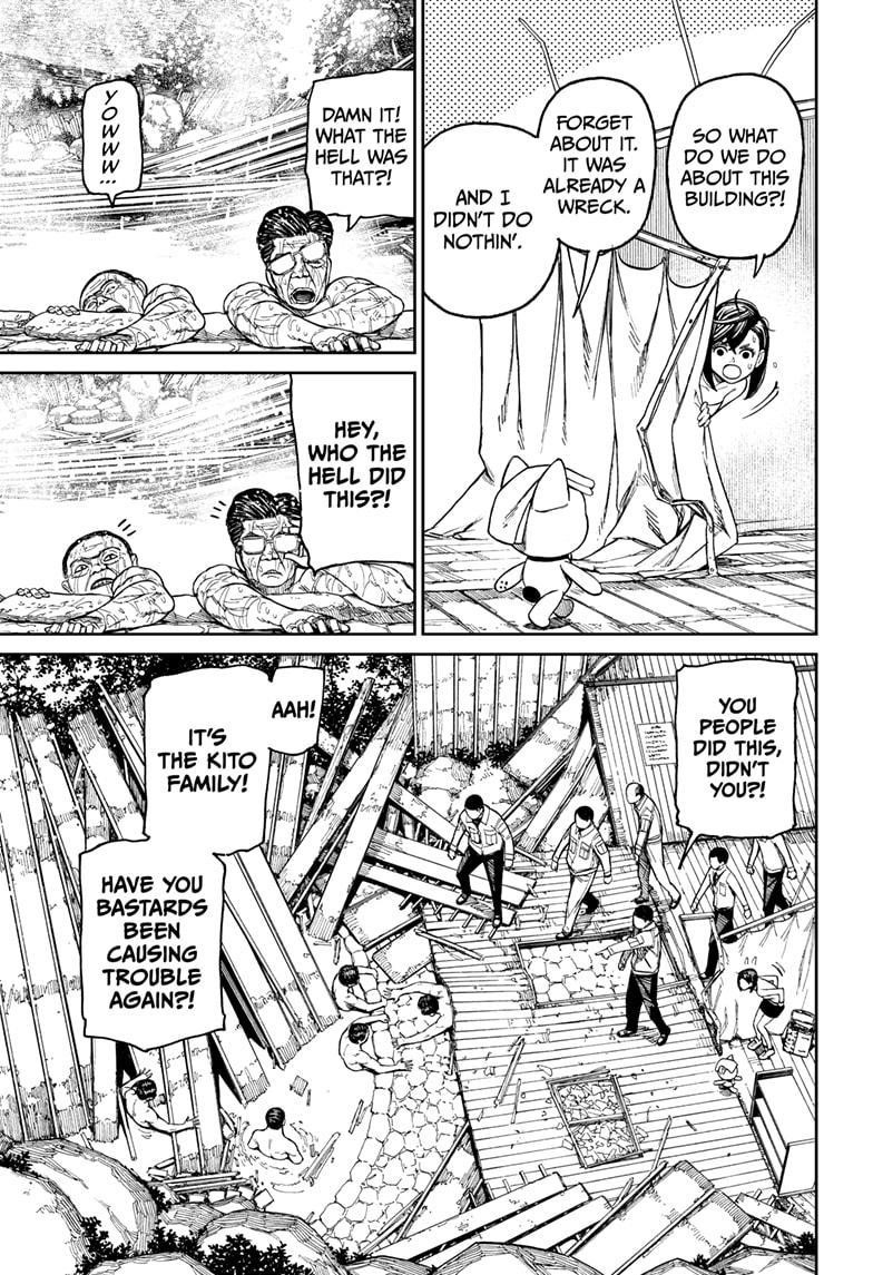 Dandadan Manga Chapter 34 page 17 - The Kito Family Is Coming