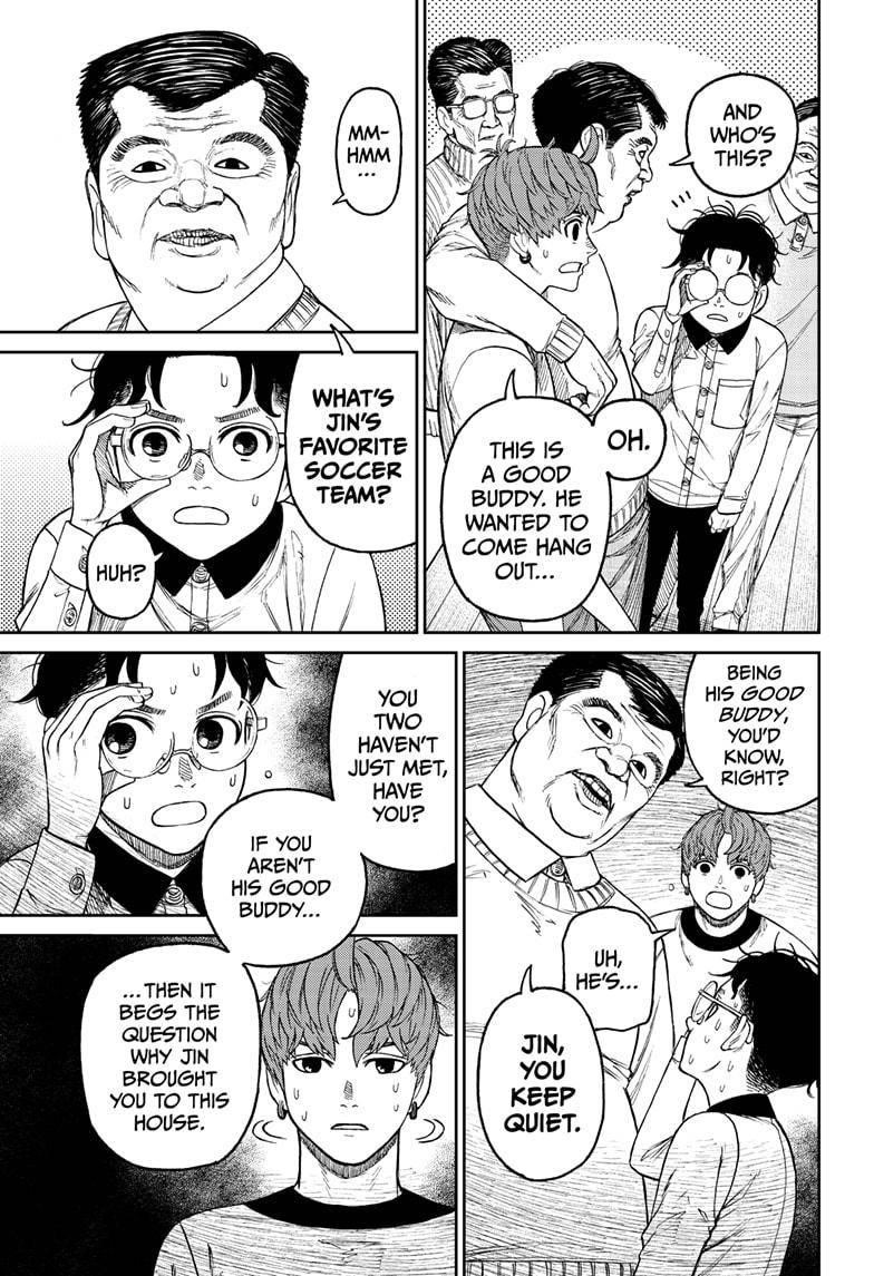 Dandadan Manga Chapter 35 page 9 - Where's The Tsuchinoko Monster?