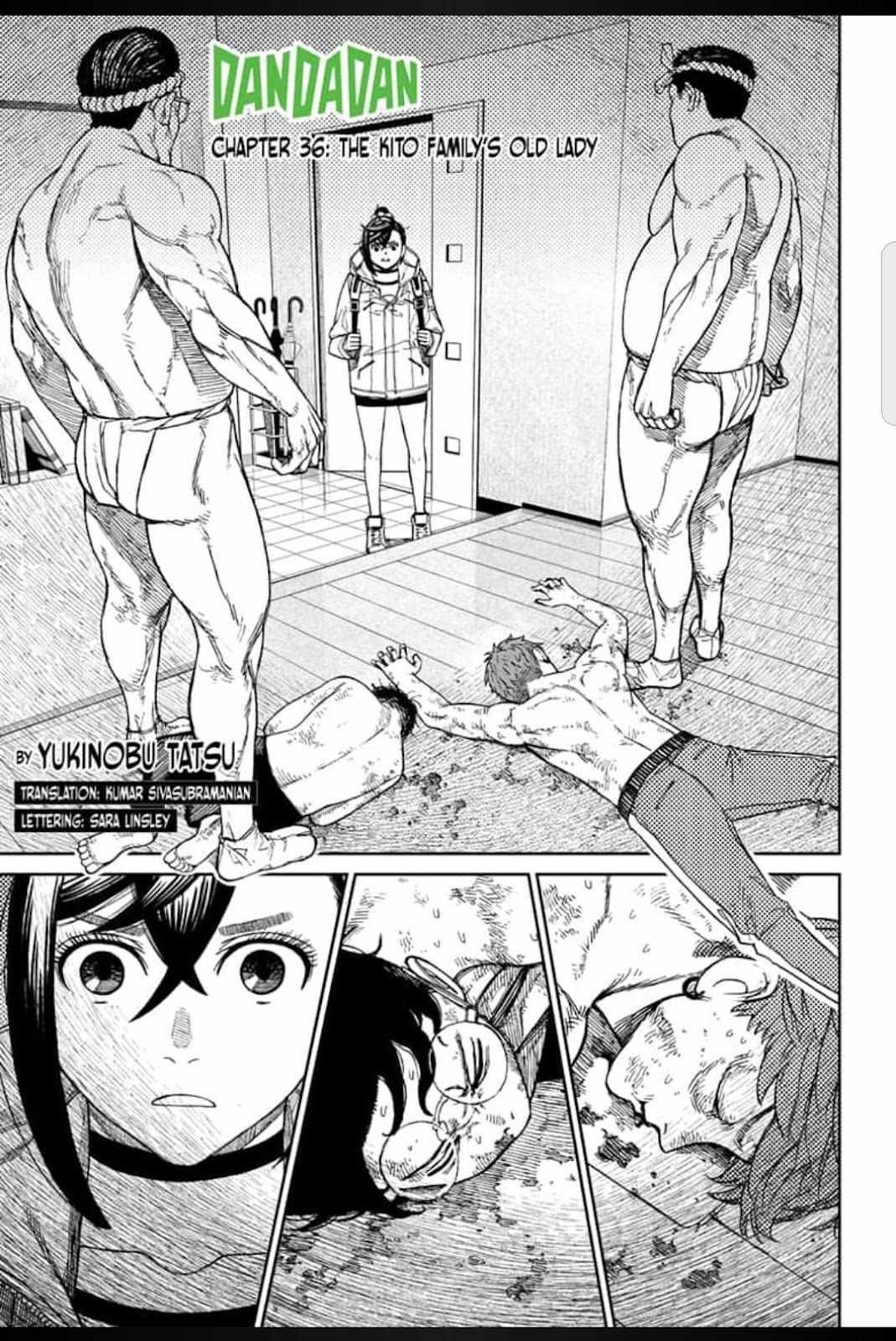 Dandadan Manga Chapter 36 page 1 - The Kito Family's Old Lady