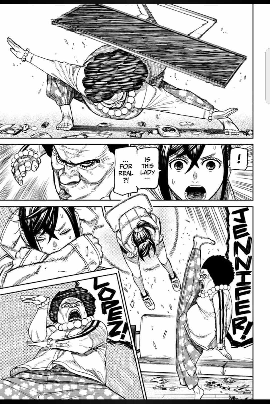 Dandadan Manga Chapter 36 page 11 - The Kito Family's Old Lady