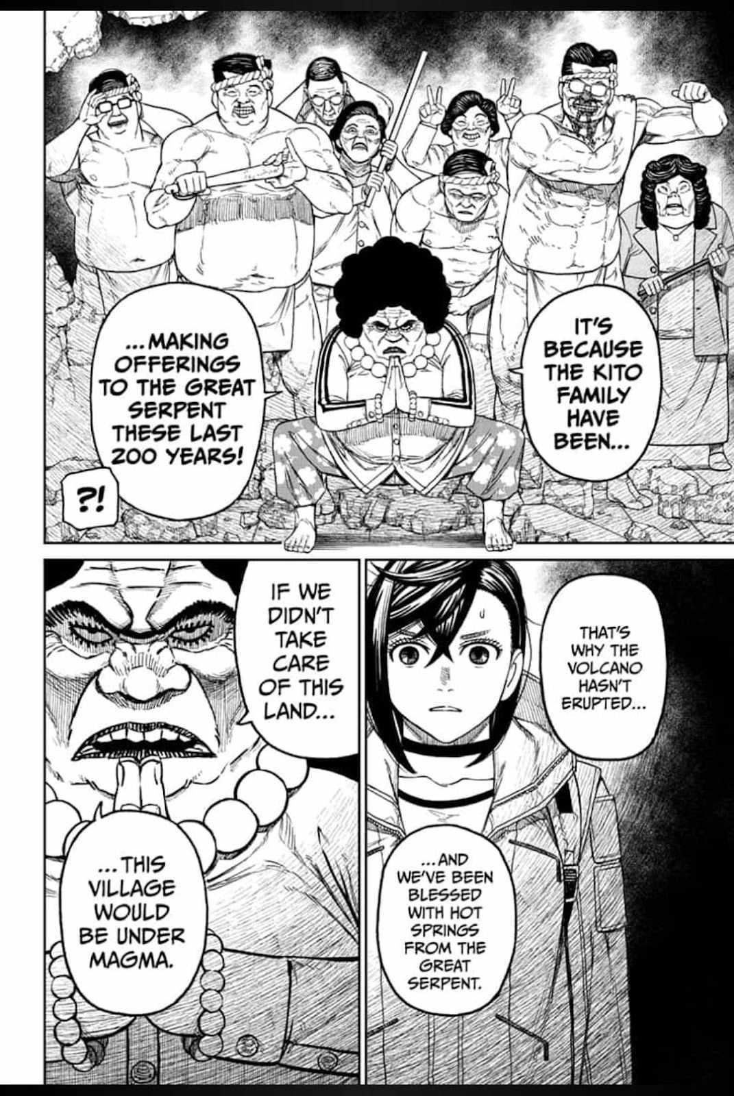 Dandadan Manga Chapter 36 page 16 - The Kito Family's Old Lady