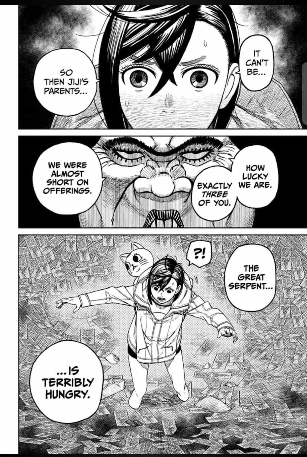 Dandadan Manga Chapter 36 page 18 - The Kito Family's Old Lady