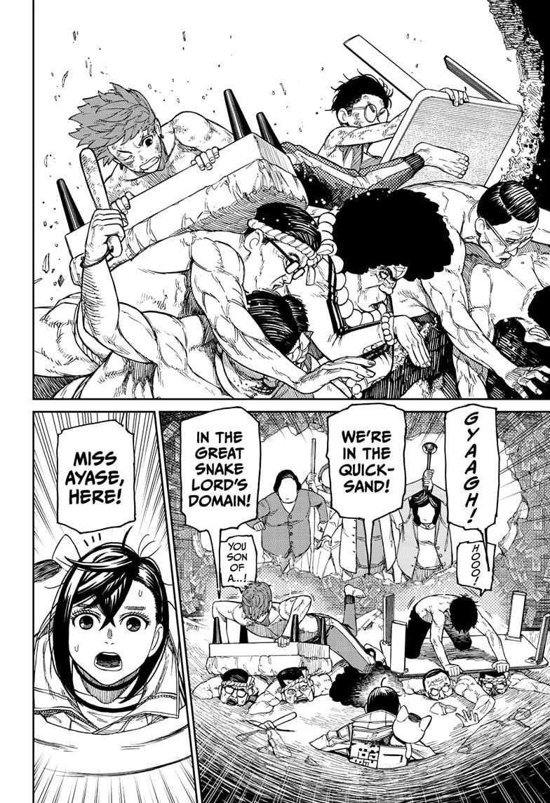 Dandadan Manga Chapter 37 page 4 - Like, This Is the Legend of the Giant Snake