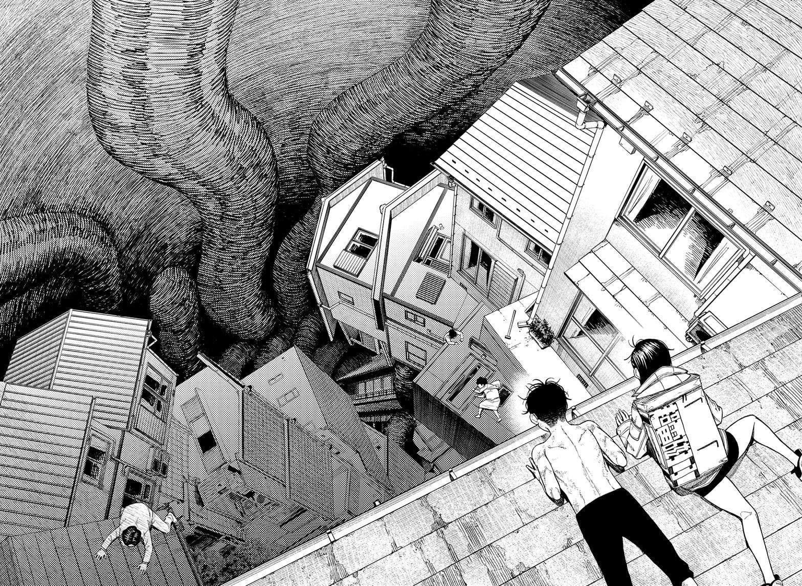 Dandadan Manga Chapter 37 page 8 - Like, This Is the Legend of the Giant Snake