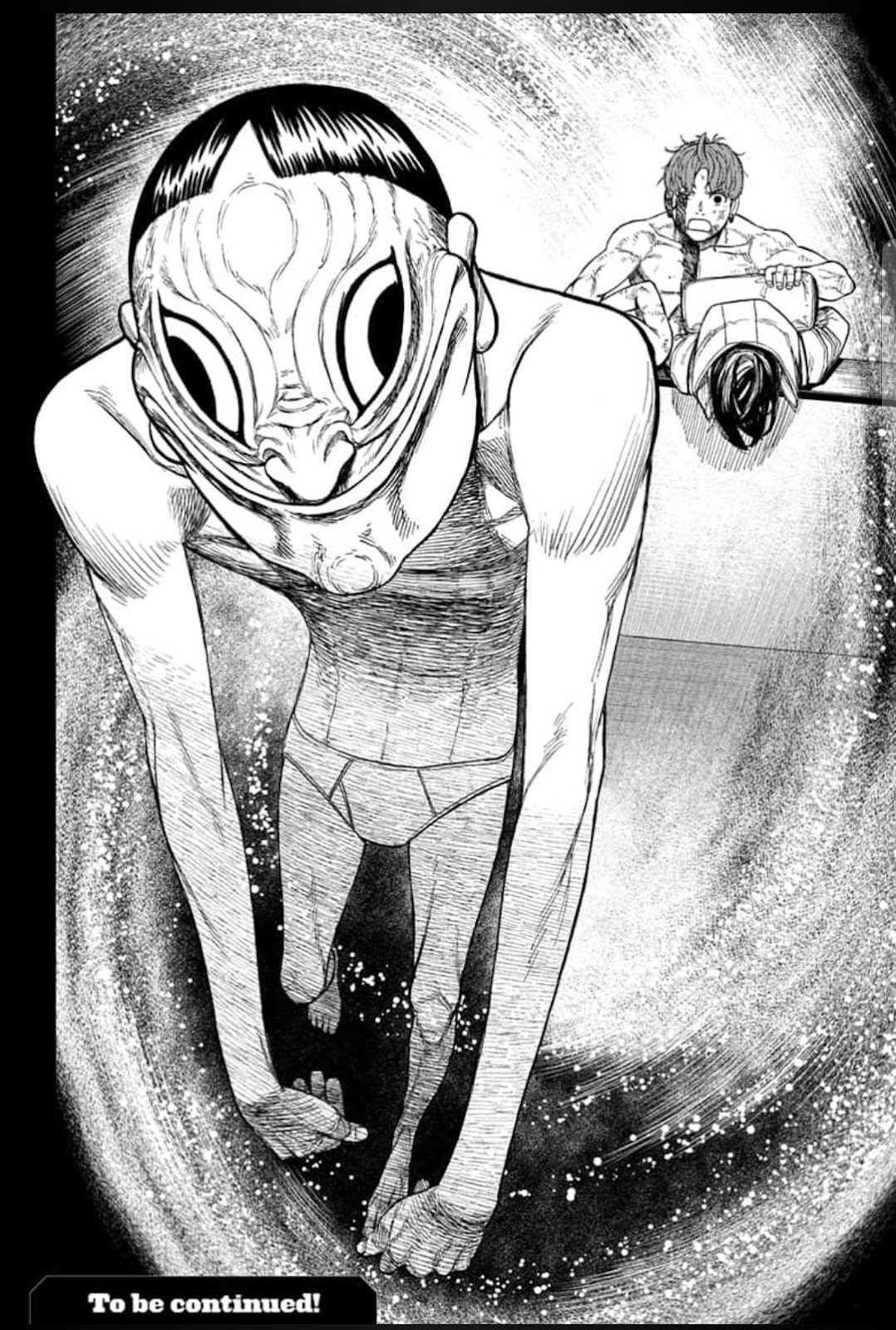 Dandadan Manga Chapter 38 page 20 - Mongolian Death Worms Are Deadly