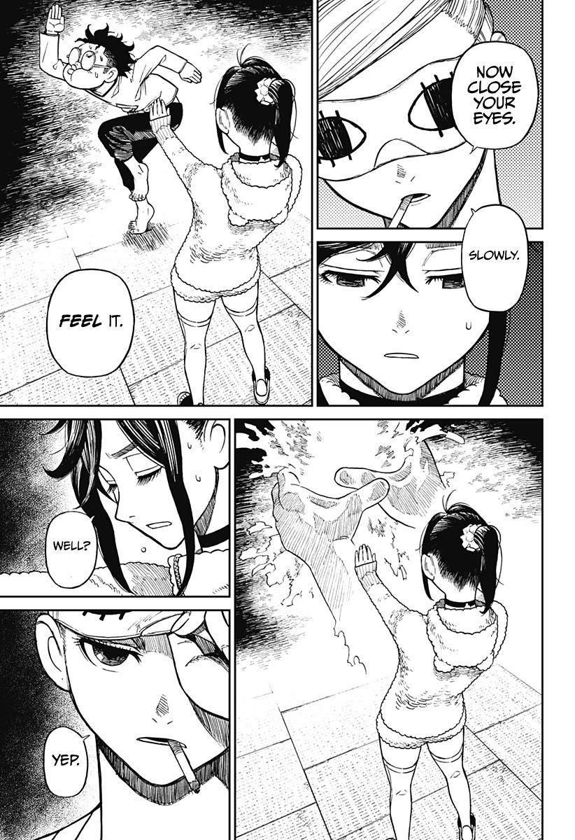 Dandadan Manga Chapter 4 page 8 - Let's Go to the John