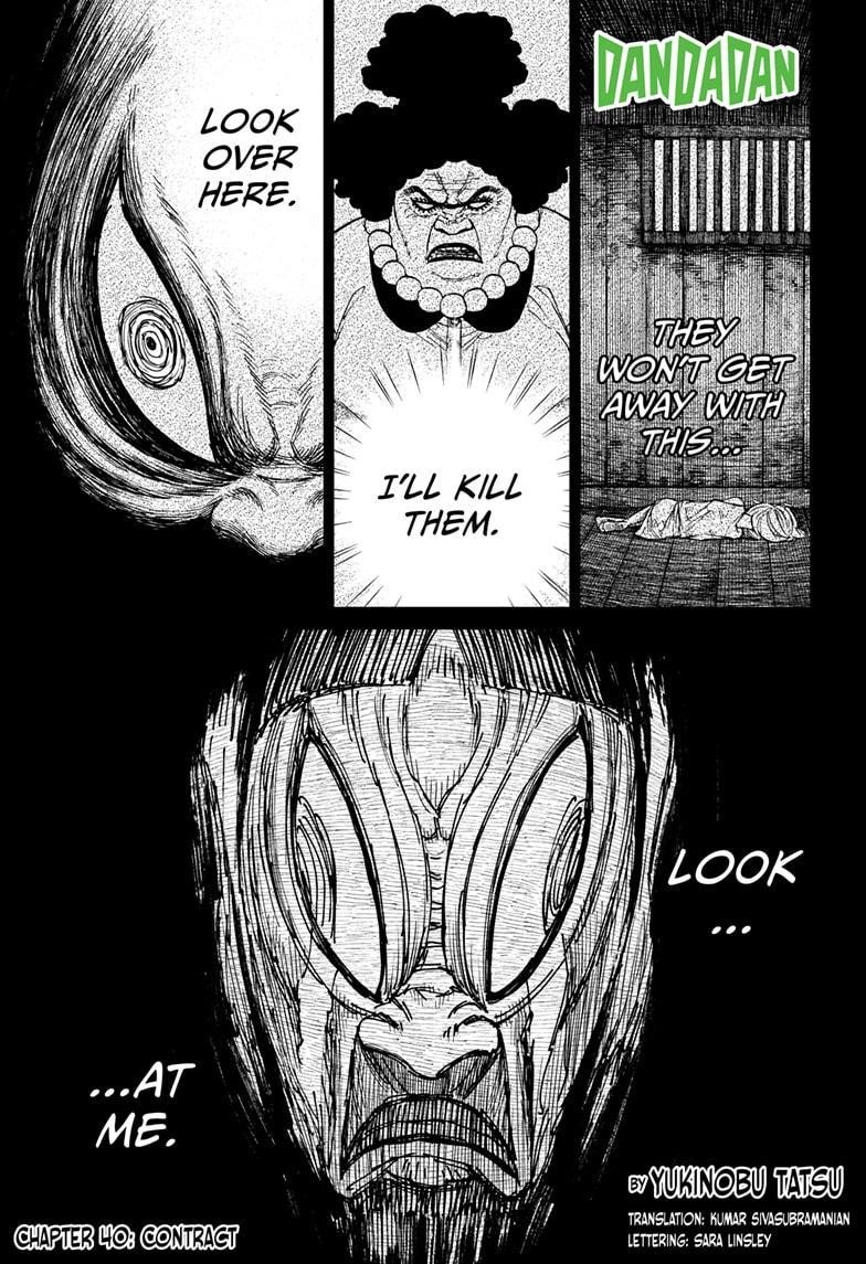 Dandadan Manga Chapter 40 page 1 - Contract