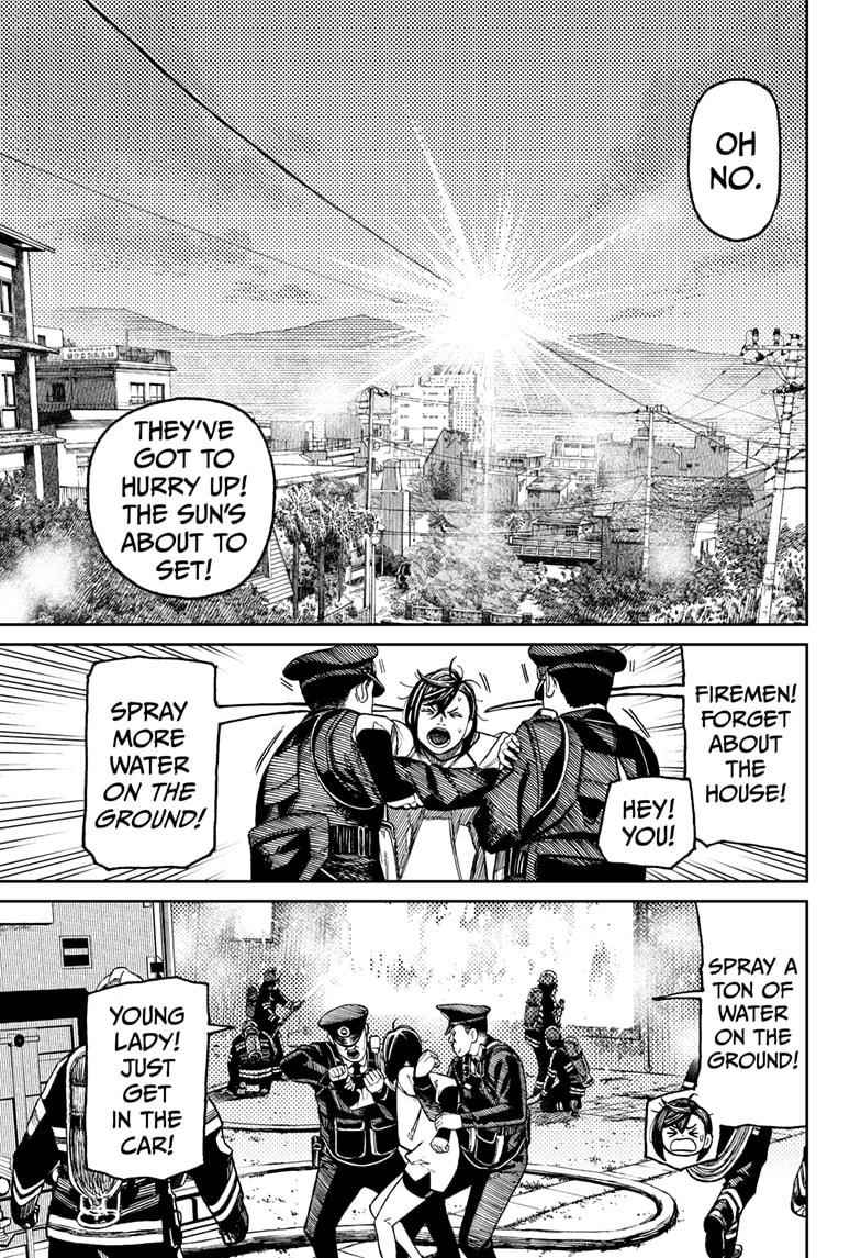 Dandadan Manga Chapter 44 page 9 - That House Is a Damn Eyesore