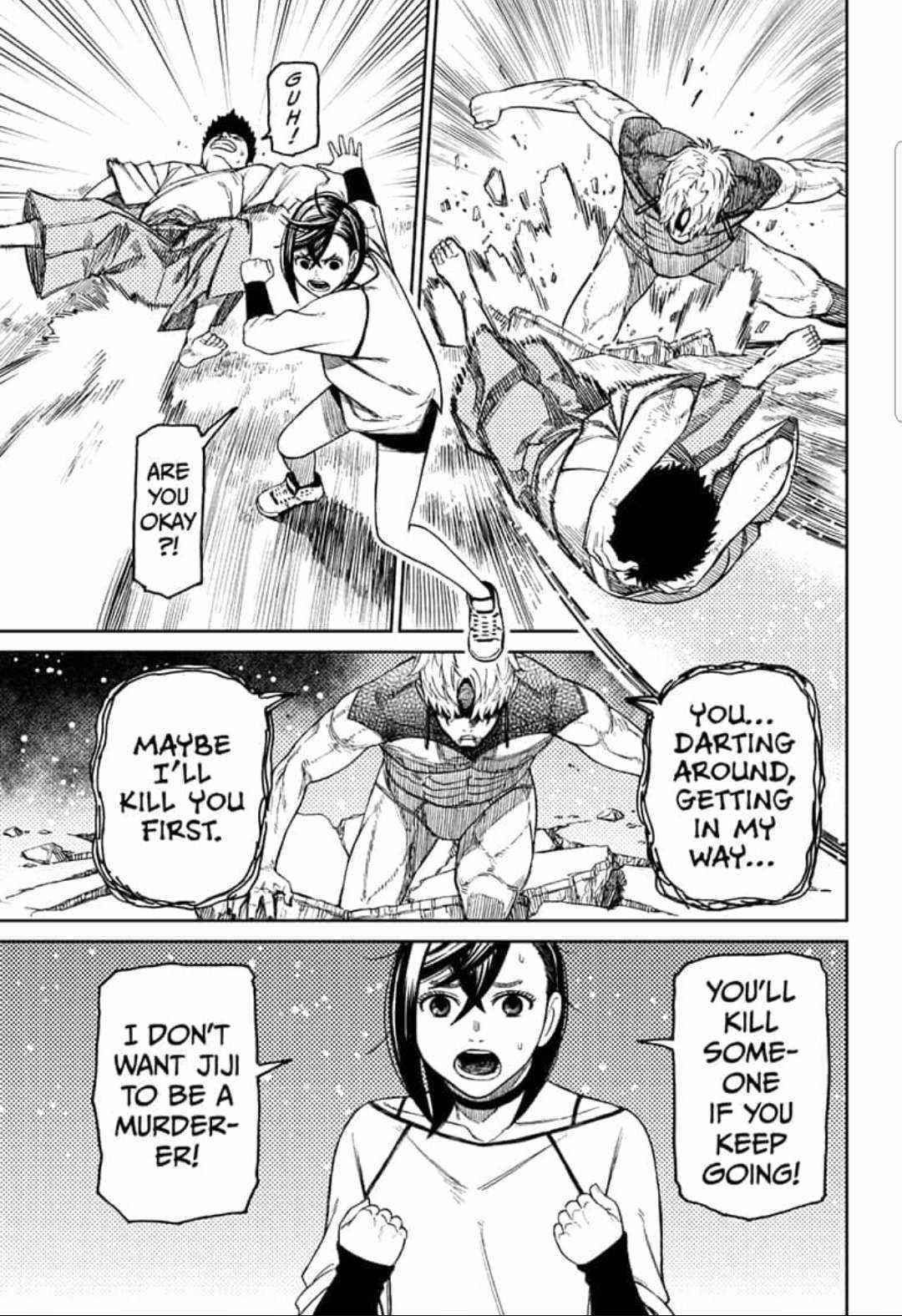 Dandadan Manga Chapter 46 page 17 - Put That Fire Out