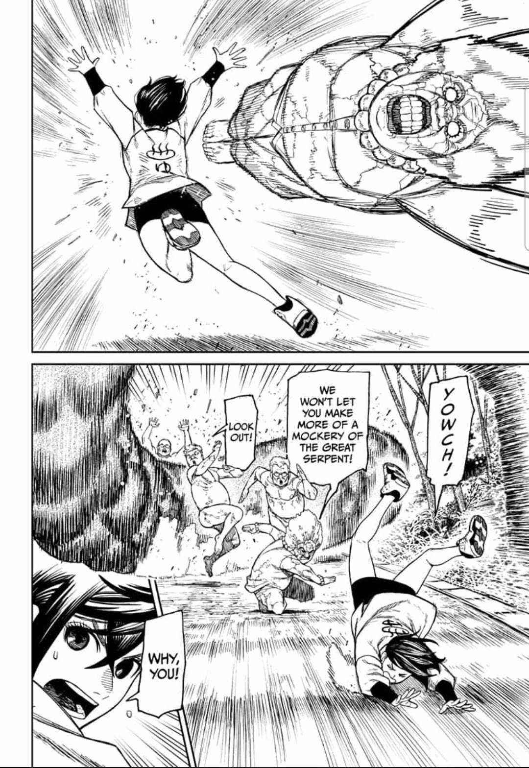 Dandadan Manga Chapter 46 page 6 - Put That Fire Out