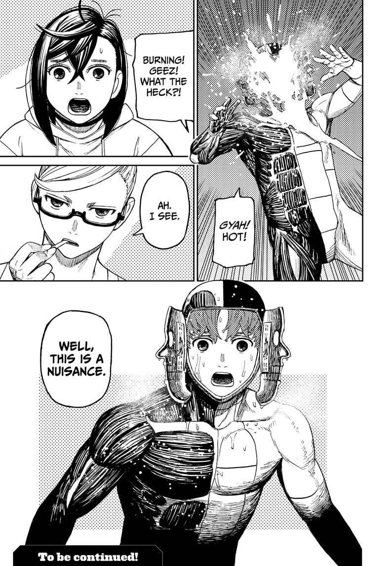 Dandadan Manga Chapter 49 page 17 - He's, Like, Sealed