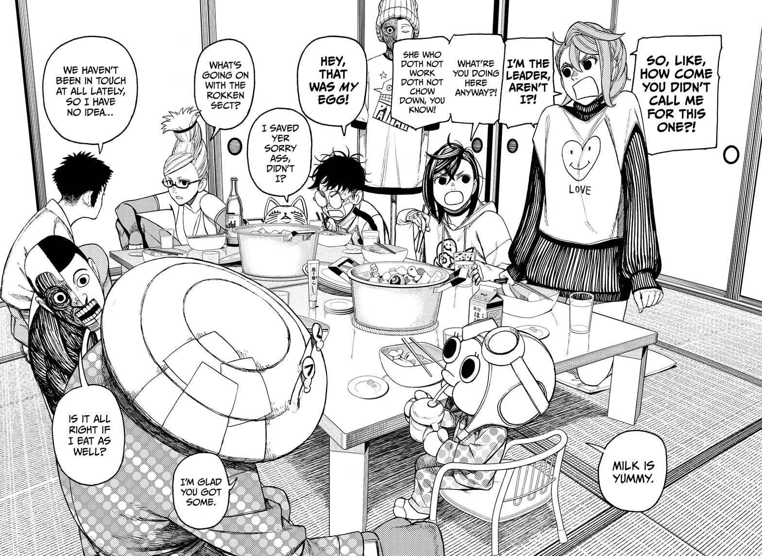 Dandadan Manga Chapter 49 page 7 - He's, Like, Sealed