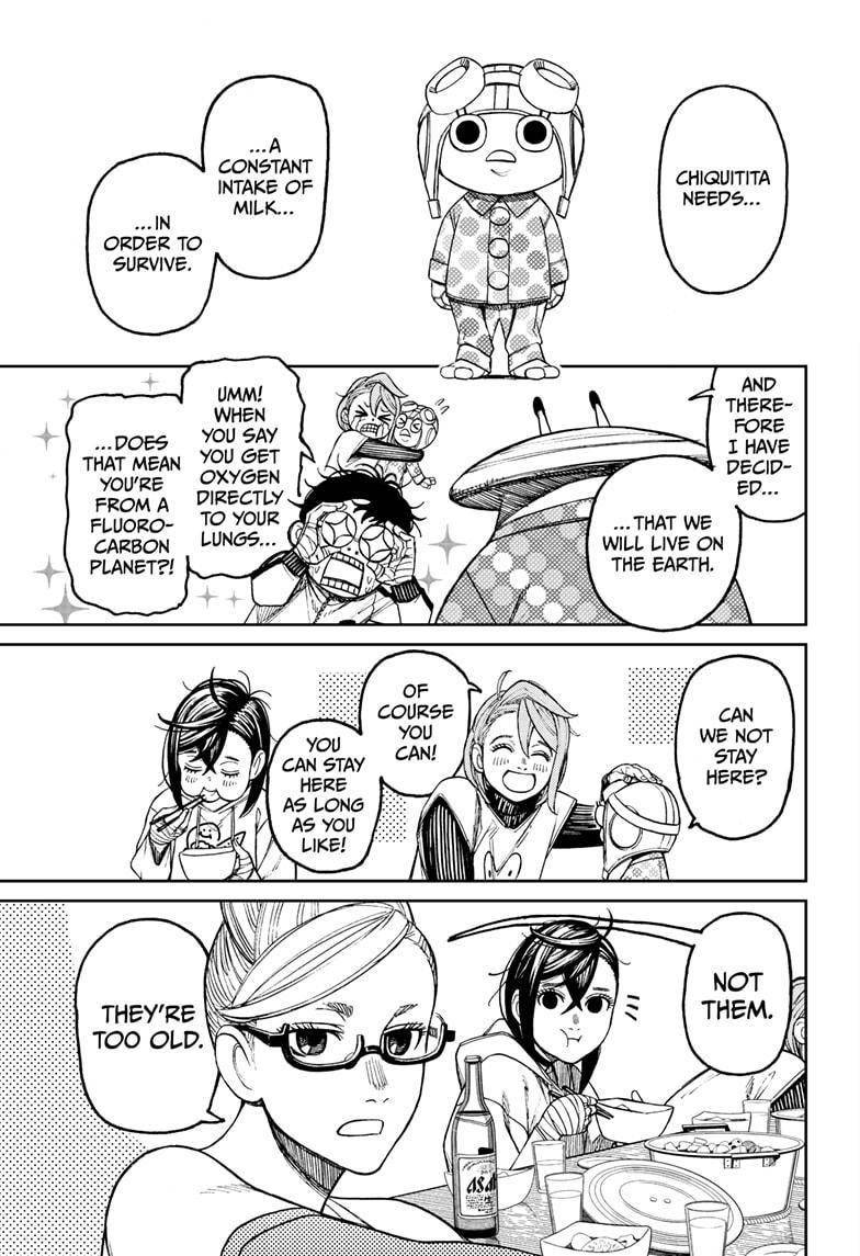 Dandadan Manga Chapter 49 page 9 - He's, Like, Sealed