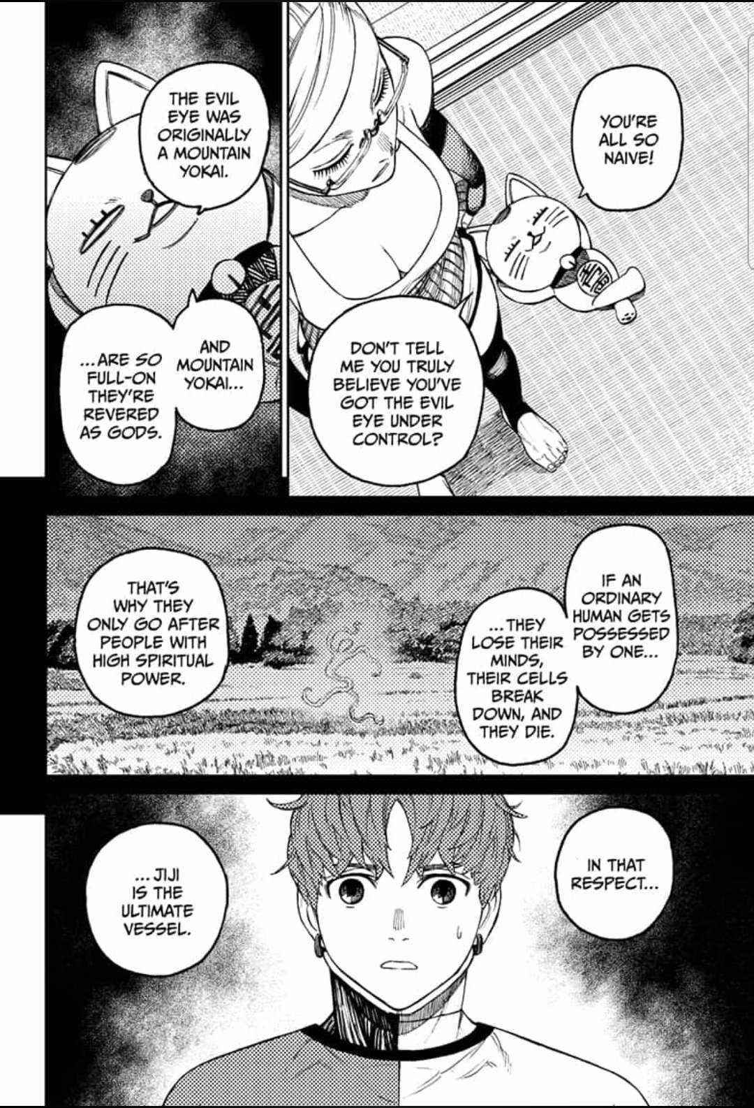 Dandadan Manga Chapter 50 page 4 - Let's All Carry Around Hot Water