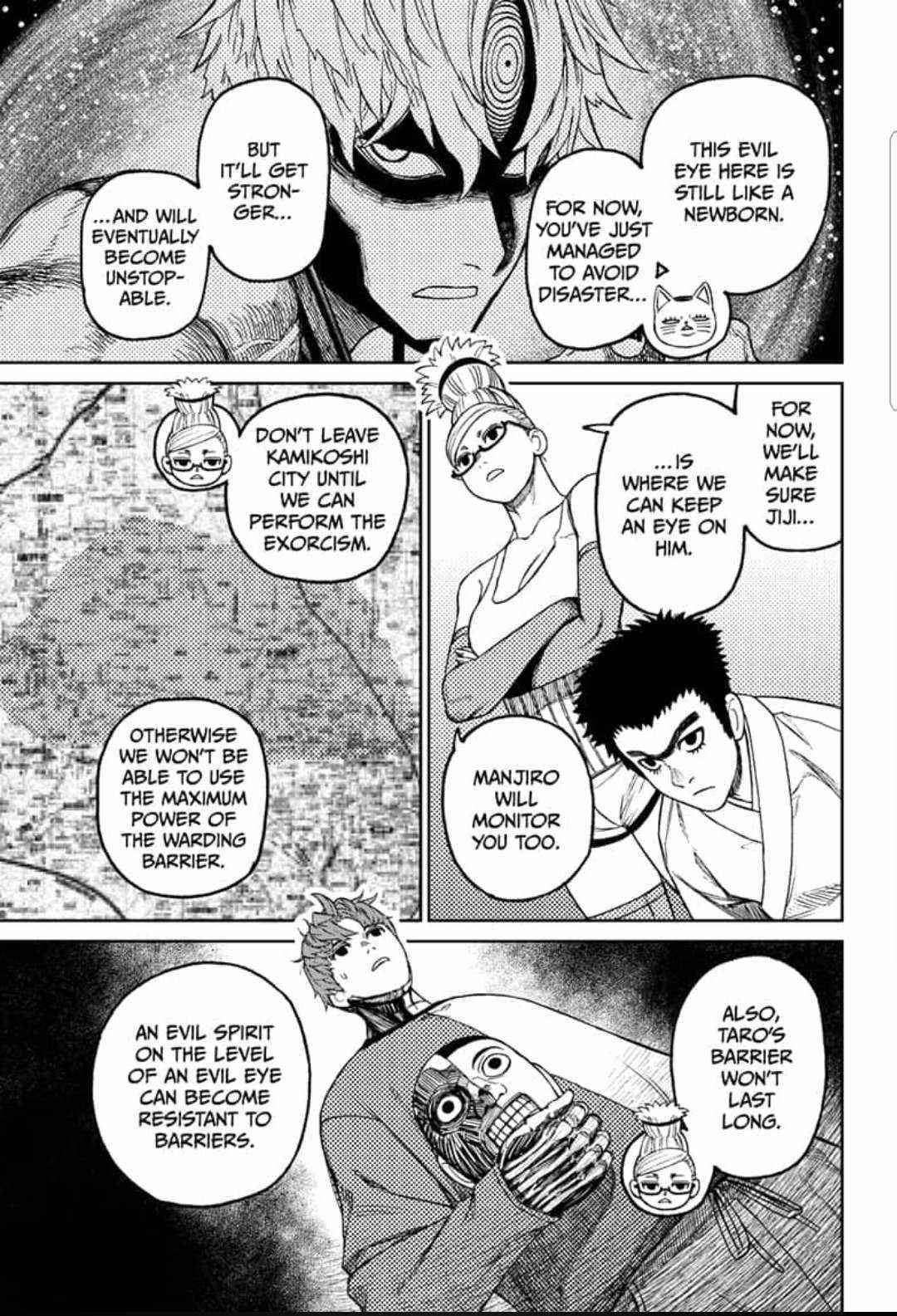 Dandadan Manga Chapter 50 page 5 - Let's All Carry Around Hot Water