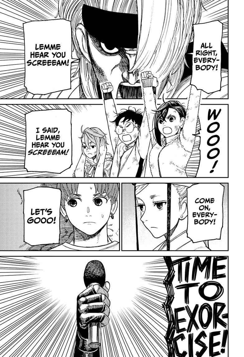 Dandadan Manga Chapter 52 page 13 - The Hayashi Performers Are Here