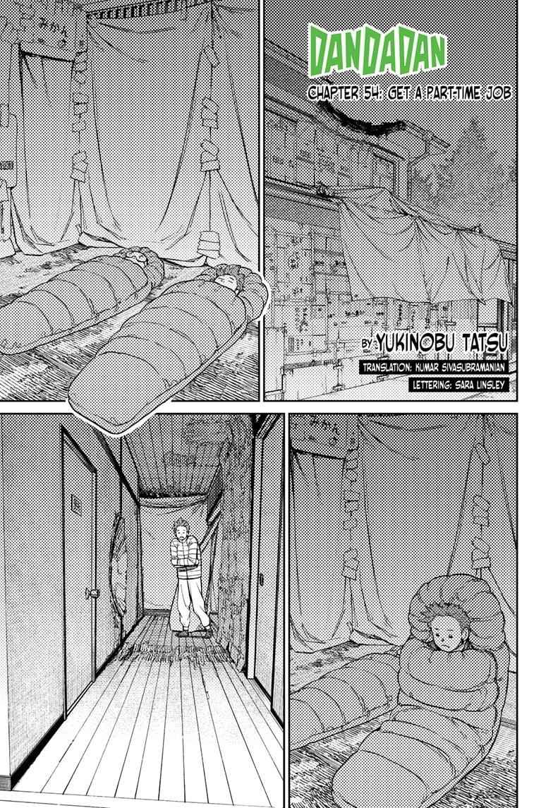 Dandadan Manga Chapter 54 page 1 - Get a Part-Time Job