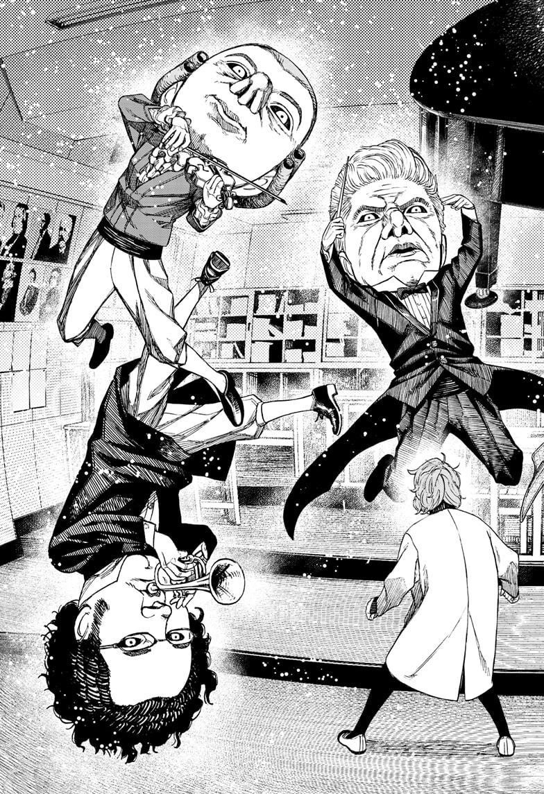 Dandadan Manga Chapter 57 page 13 - Scary Dudes at School