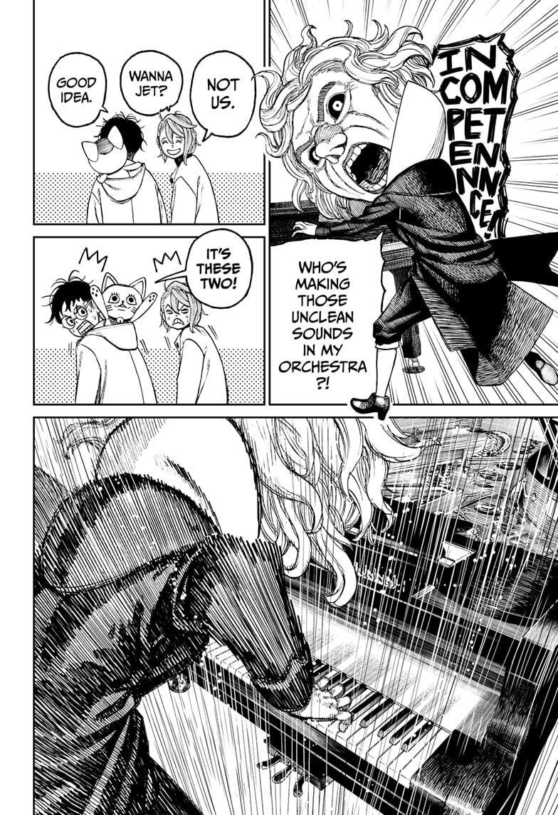 Dandadan Manga Chapter 57 page 14 - Scary Dudes at School