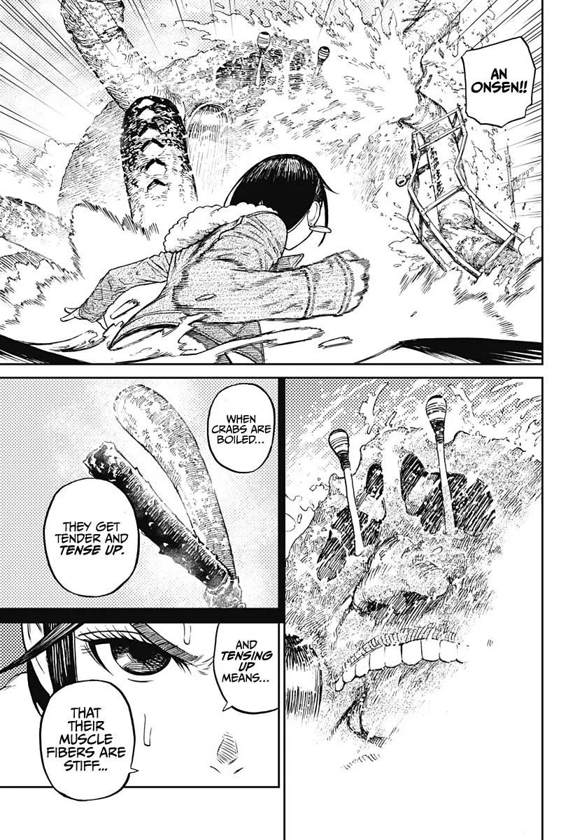 Dandadan Manga Chapter 6 page 15 - A Craving for Crab