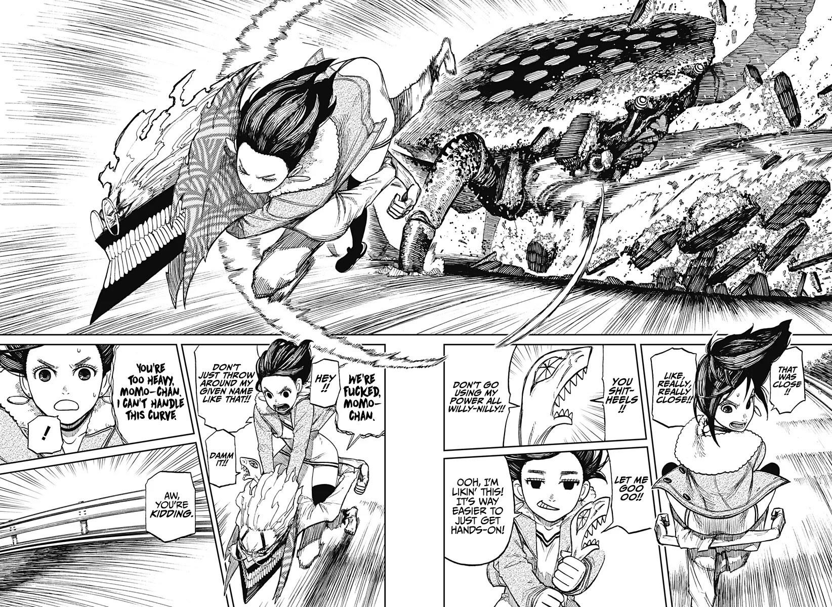 Dandadan Manga Chapter 6 page 4 - A Craving for Crab