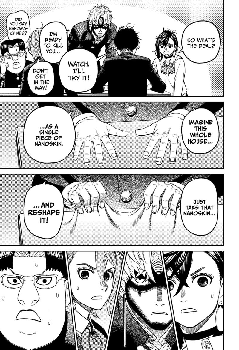 Dandadan Manga Chapter 68 page 3 - Kinta's Imagination